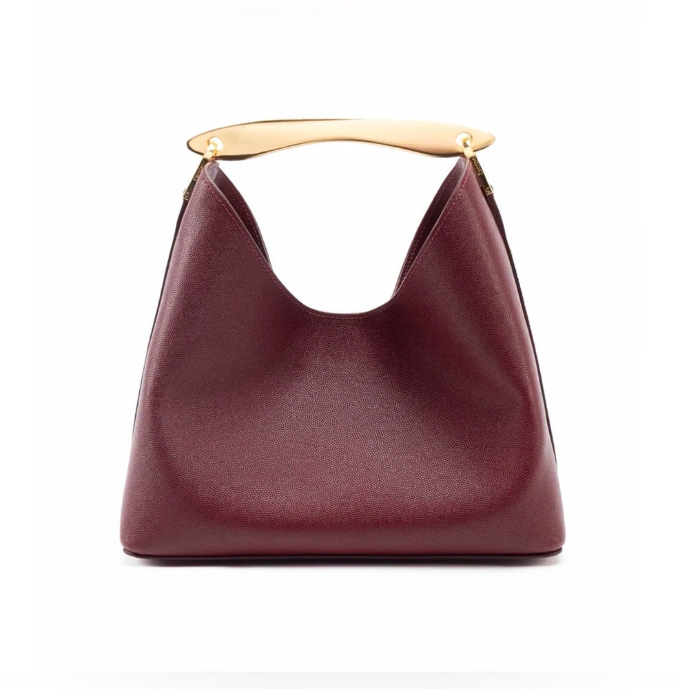 Elleme Boomerang Caviar Leather Burgundy brand new